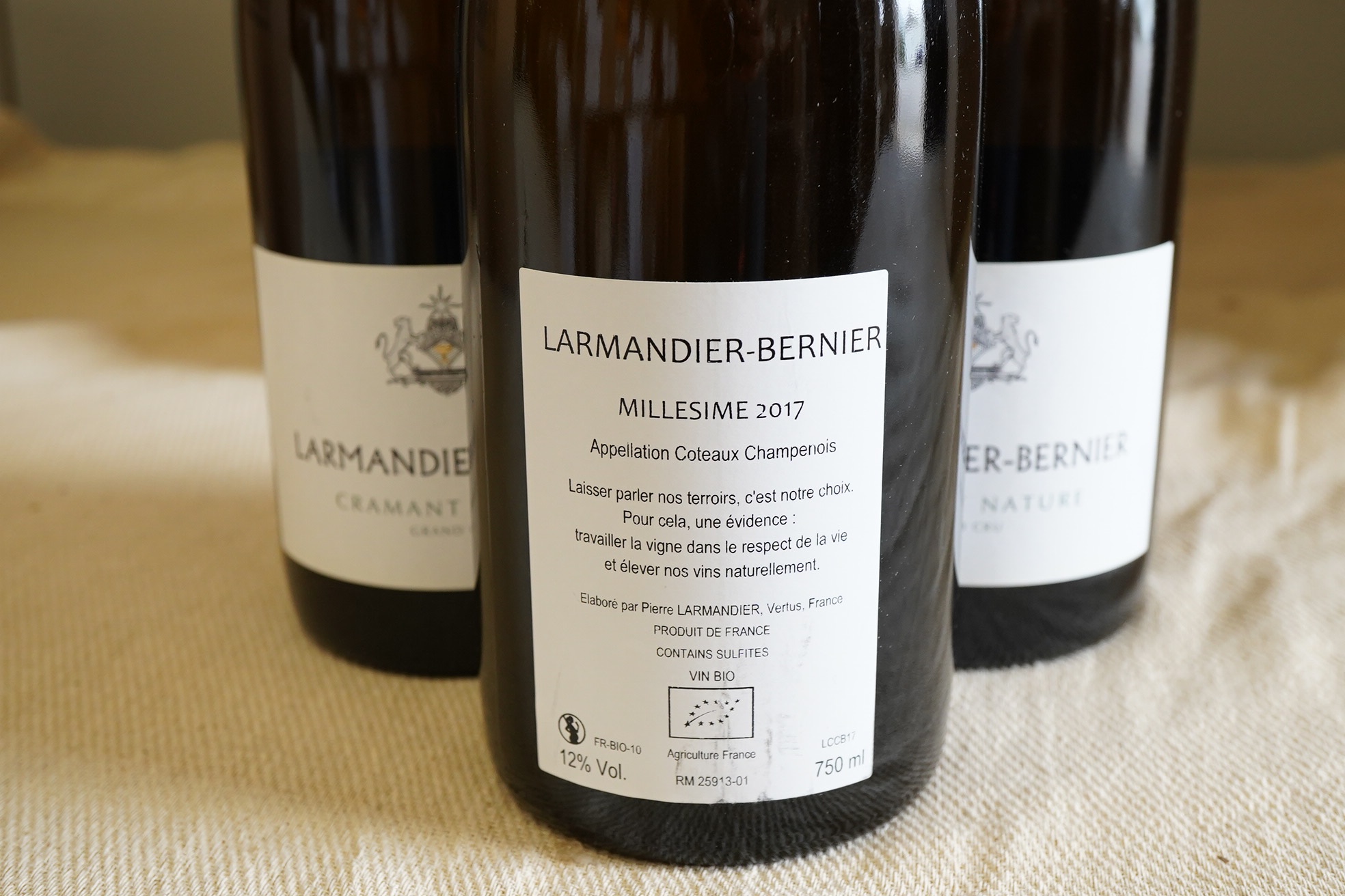 Champagne: Larmandier-Bernier, Cramant Nature Grand Cru, 2017